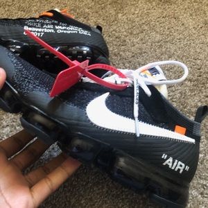 Off-white Nike black vapormax